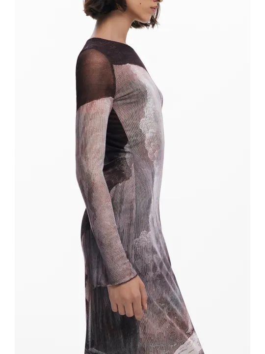 Desigual Damen KLEID Braun | online kaufen