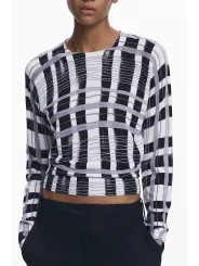 Desigual Damenbluse Weiß mieten – Flex-Fashion Verleih