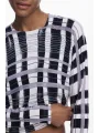 Desigual Damenbluse Weiß mieten – Flex-Fashion Verleih