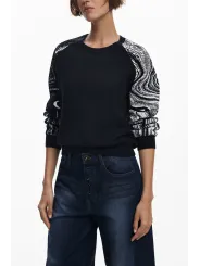 Desigual Damen Bluse mieten | Schwarz | Flex-Fashion Verleih