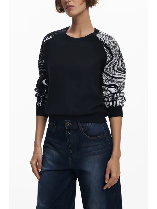 Desigual Damen Bluse mieten | Schwarz | Flex-Fashion Verleih
