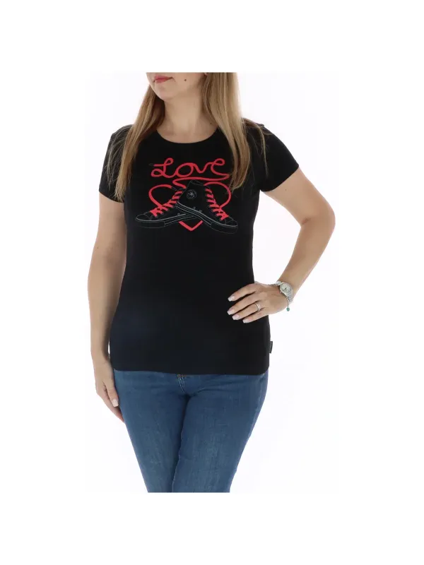 Converse T-Shirt mit Sneaker-Design