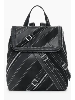 Desigual Damen Rucksack Schwarz mieten | Flex-Fashion Verleih