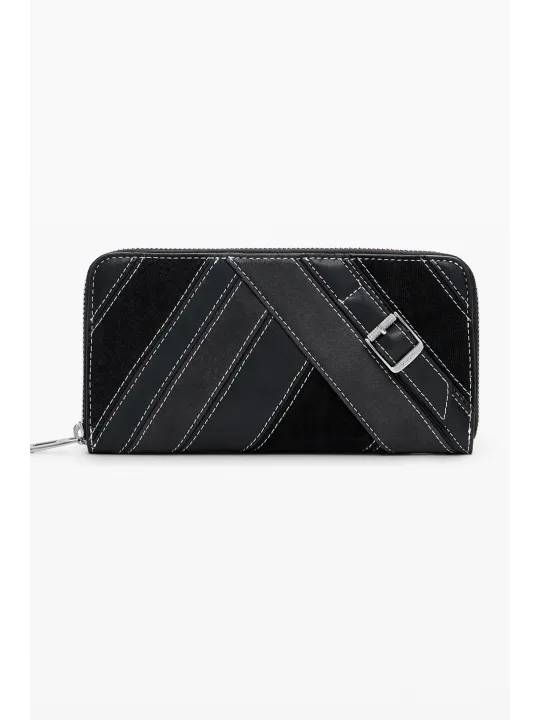 Desigual Damen Geldbörse Schwarz mieten | Flex-Fashion Verleih
