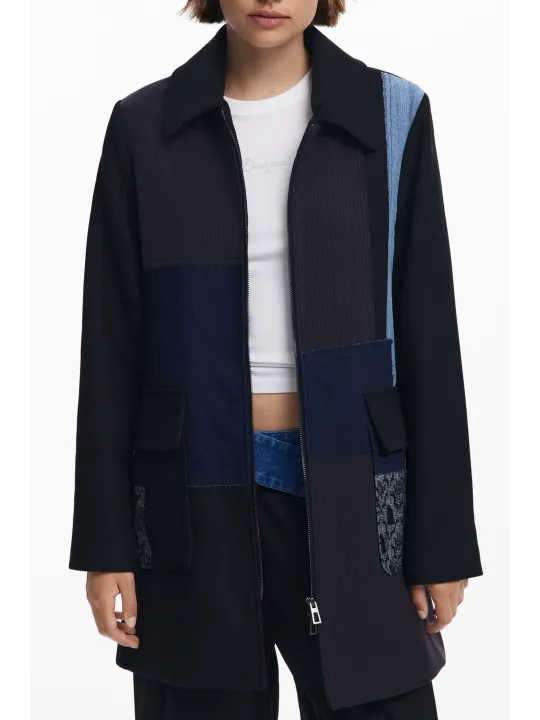 Desigual Damenjacke Schwarz mieten | Flex-Fashion Verleih