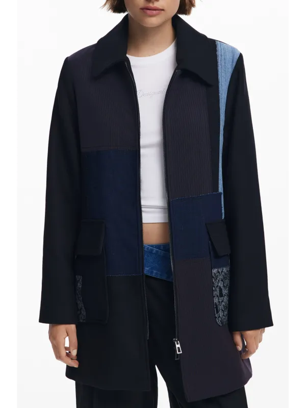 Desigual Damenjacke Schwarz mieten | Flex-Fashion Verleih