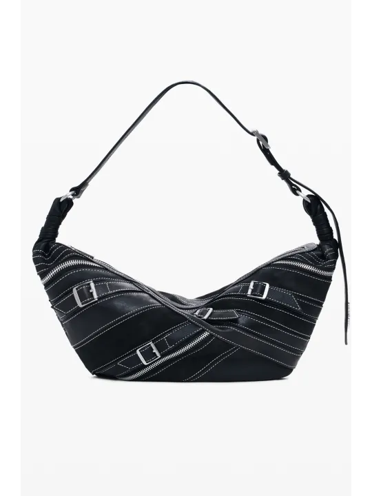 Desigual Damen SCHULTERTASCHE Schwarz | online kaufen