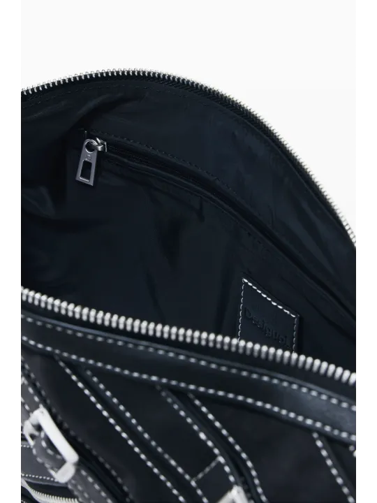 Desigual Damen SCHULTERTASCHE Schwarz | online kaufen