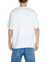 Weißes Replay Oversized Bio-Baumwoll T-Shirt