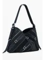 Desigual Damen-Schultertasche Schwarz mieten | Flex-Fashion