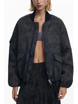 Desigual Damen LANGARMJACKE Schwarz | online kaufen