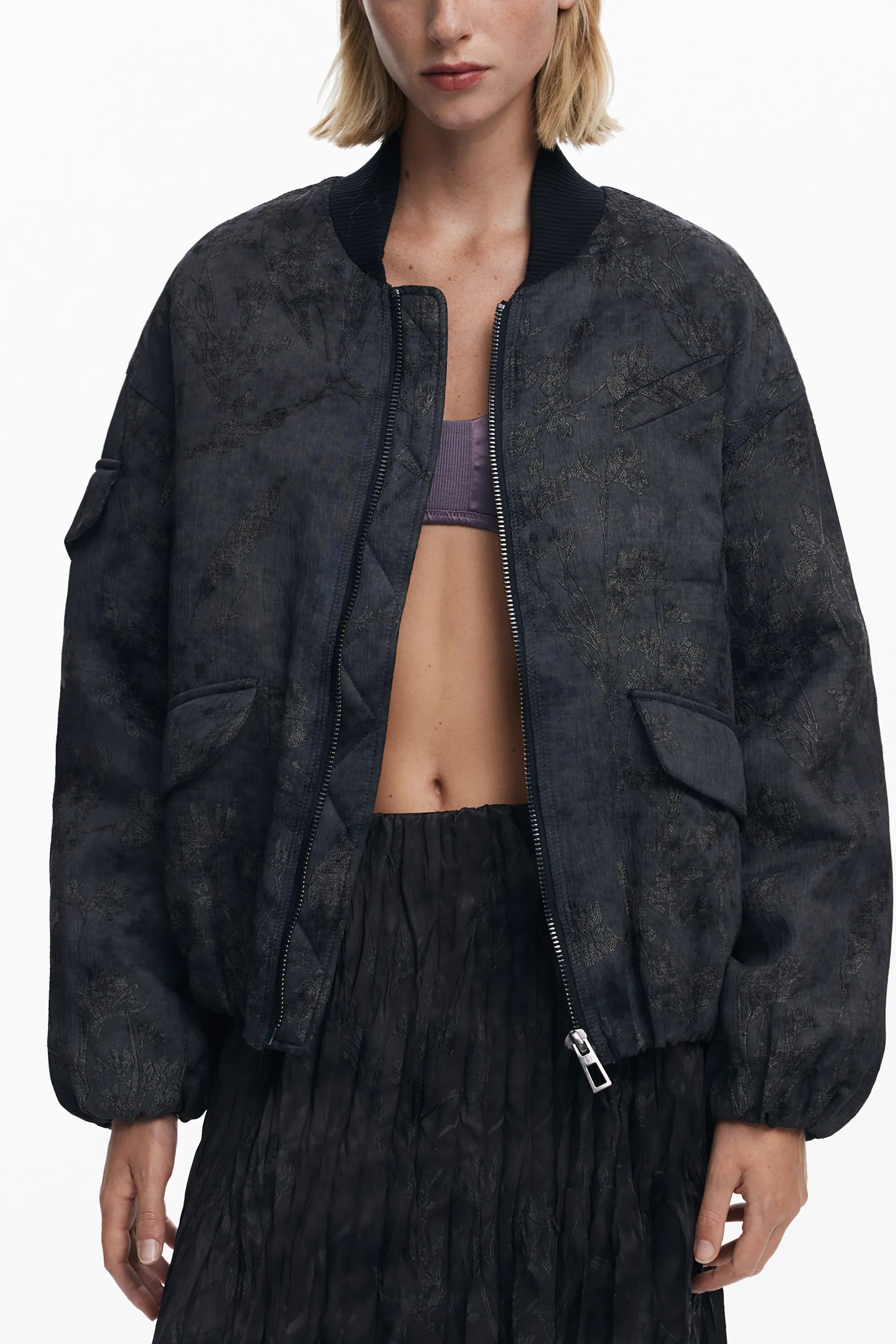 Damen LANGARMJACKE Schwarz 25WWEW26_NE2000