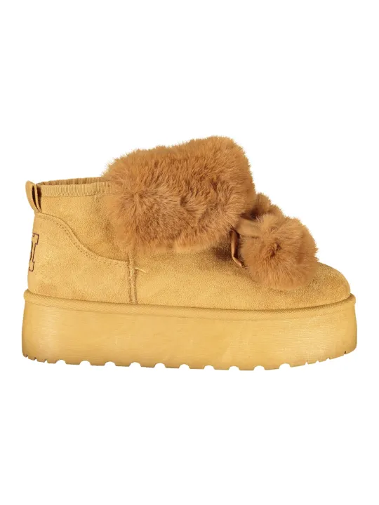 Laura Biagiotti Damen Stiefeletten Braun mieten | Flex-Fashion