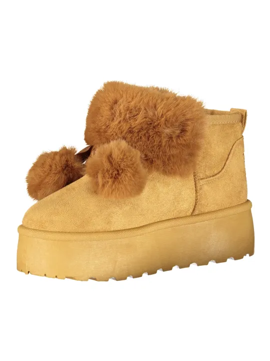 Laura Biagiotti Damen Stiefeletten Braun mieten | Flex-Fashion