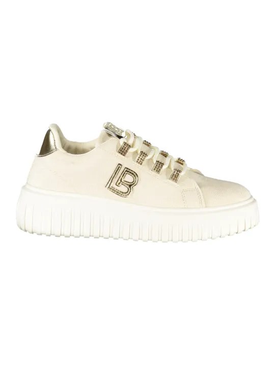 Laura Biagiotti Damen-Sneakers Beige mieten | Flex-Fashion