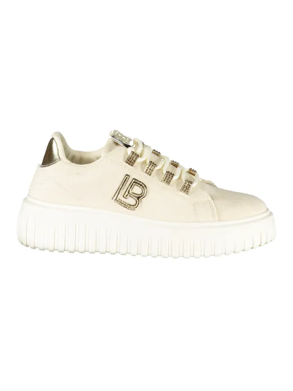 Laura Biagiotti Damen-Sneakers Beige mieten | Flex-Fashion