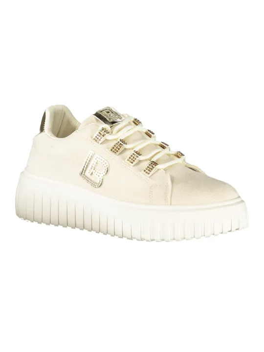 Laura Biagiotti Damen-Sneakers Beige mieten | Flex-Fashion