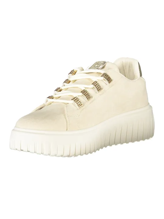 Laura Biagiotti Damen-Sneakers Beige mieten | Flex-Fashion