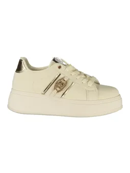 Laura Biagiotti Damen Sneaker Beige mieten | Flex-Fashion