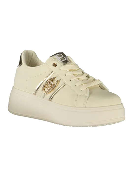 Laura Biagiotti Damen Sneaker Beige mieten | Flex-Fashion