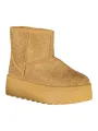 Laura Biagiotti Damen Pelzstiefel Braun mieten | Flex-Fashion