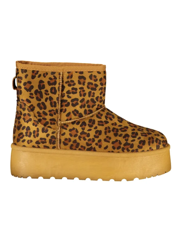 Laura Biagiotti Damen Stiefeletten Braun mieten | Flex-Fashion