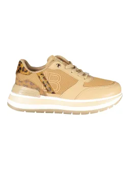 Laura Biagiotti Damen Sneakers Braun mieten | Flex-Fashion