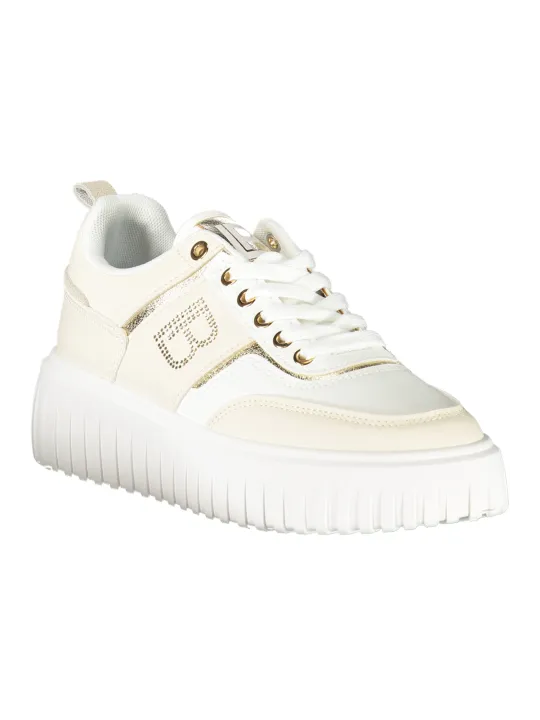 Laura Biagiotti Damen Sneakers Beige mieten | Flex-Fashion