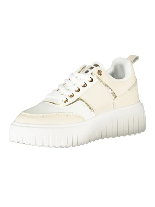 Laura Biagiotti Damen Sneakers Beige mieten | Flex-Fashion