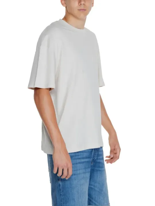 Weißes lockeres Jack & Jones T-Shirt