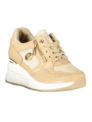 Laura Biagiotti Damen Sneakers Beige mieten | Flex-Fashion