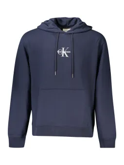 Calvin Klein Herren Kapuzensweatshirt Blau mieten | Flex-Fashion