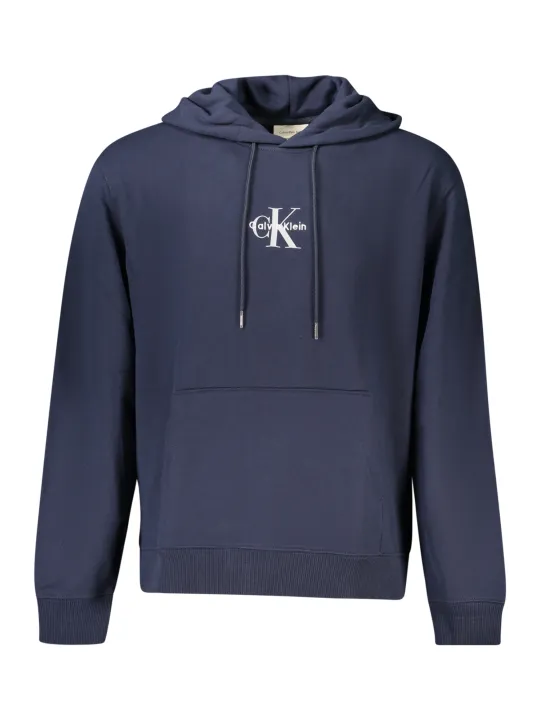 Calvin Klein Herren Kapuzensweatshirt Blau mieten | Flex-Fashion