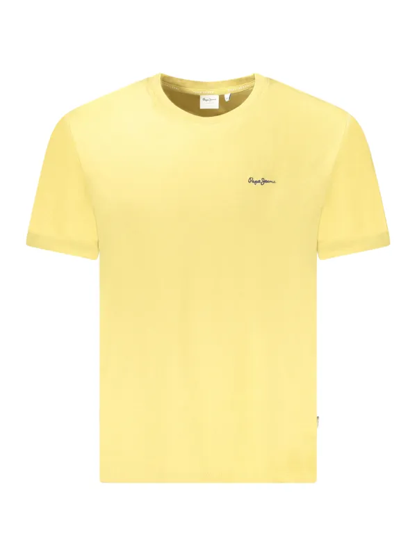 Pepe Jeans Gelbes Herren T-Shirt mieten – Flex-Fashion