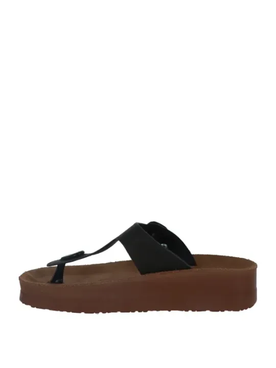 Carrera 475400 schwarze Lederpantoletten