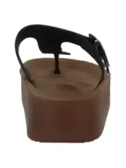 Carrera 475400 braune Leder-Pantolette