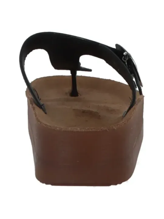 Carrera 475400 braune Leder-Pantolette