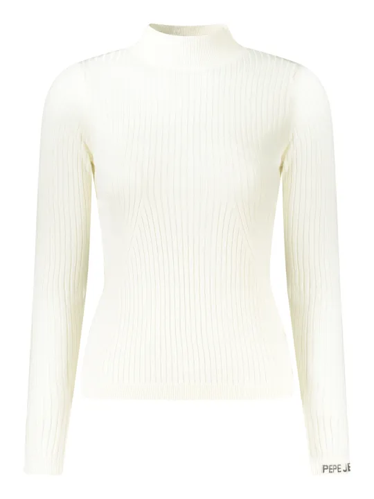 Pepe Jeans Damen Pullover Weiß mieten - Flex-Fashion Verleih