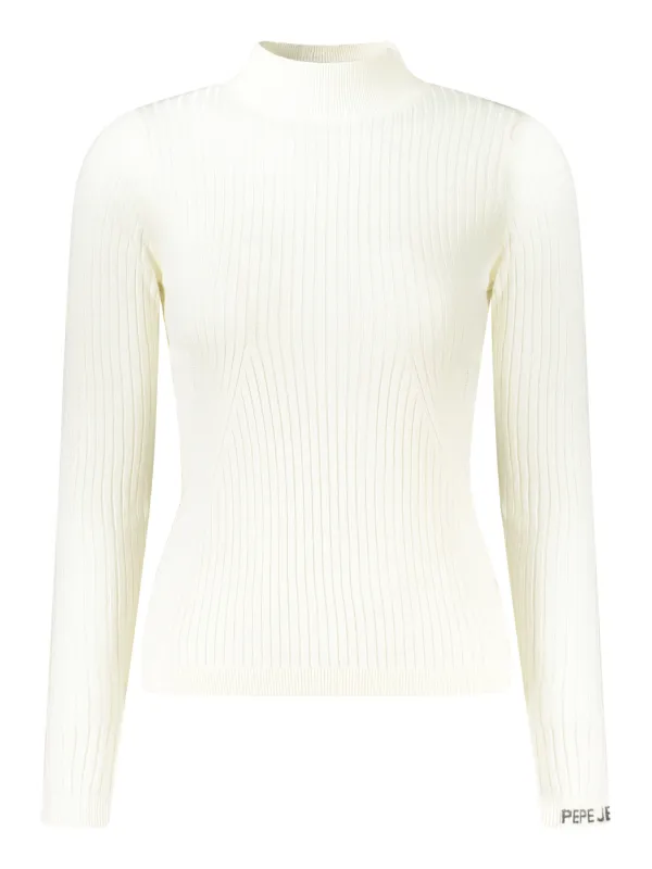 Pepe Jeans Damen Pullover Weiß mieten - Flex-Fashion Verleih