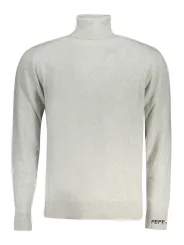 Pepe Jeans Herren Turtle Neck Pullover Grau mieten - Flex-Fashion