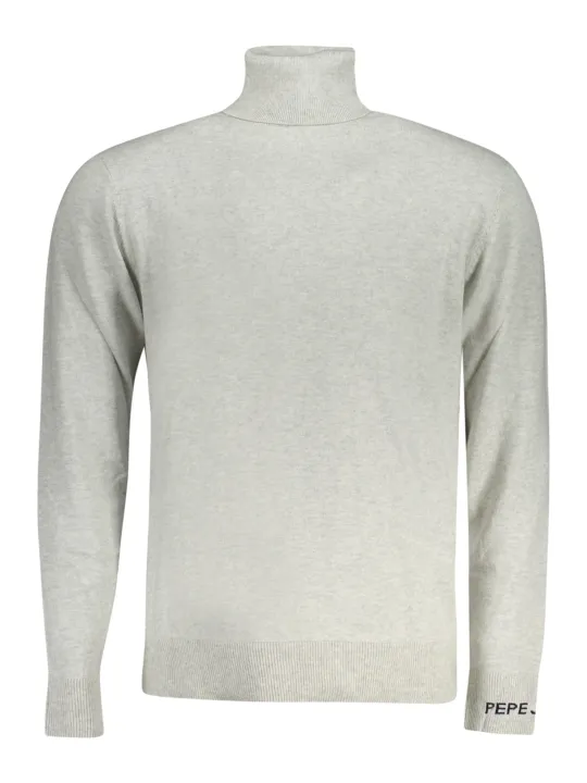 Pepe Jeans Herren Turtle Neck Pullover Grau mieten - Flex-Fashion