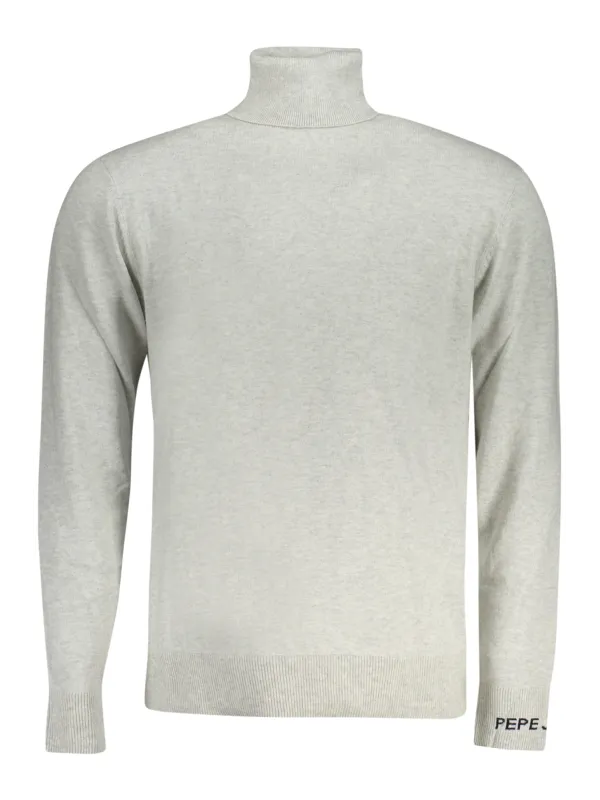 Pepe Jeans Herren Turtle Neck Pullover Grau mieten - Flex-Fashion