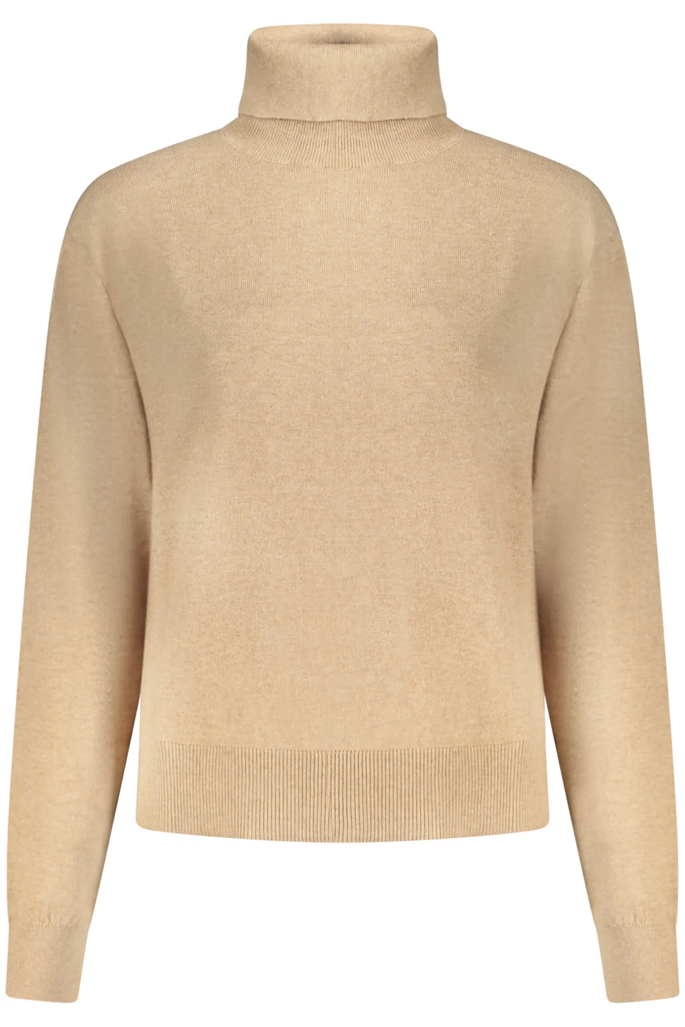 Damen LANGARM-T-SHIRT Beige PL7000036CORALINEROLLEDCOLLAR_BE844