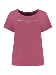 FREDDY Damen T-Shirt Violett leihen - Flex-Fashion Verleih