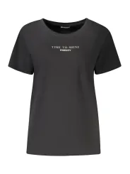 Schwarzes FREDDY Damen T-Shirt mieten | Flex-Fashion Verleih