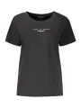 Schwarzes FREDDY Damen T-Shirt mieten | Flex-Fashion Verleih