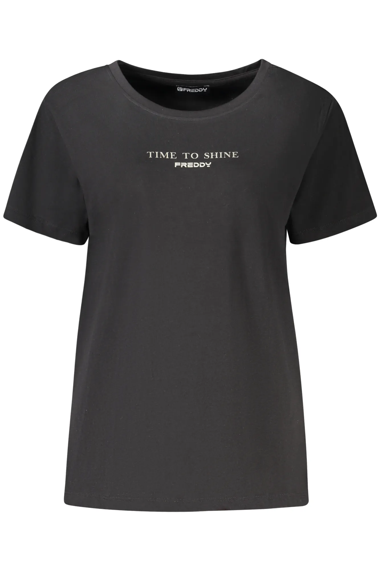 Damen KURZARM-T-SHIRT Schwarz F25WCRT3_NEN