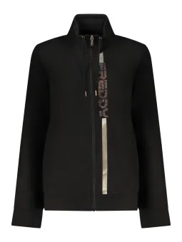 Freddy Damen Sweatshirt Schwarz mieten - Flex-Fashion Verleih