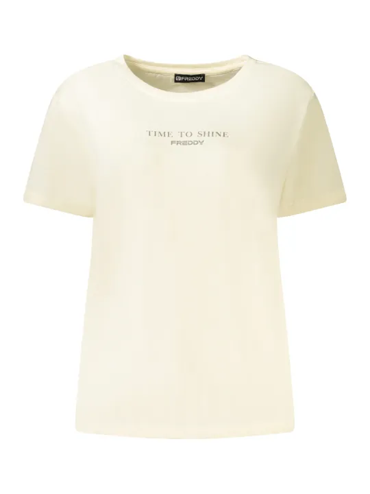 FREDDY Damen T-Shirt Weiß mieten – Flex-Fashion Verleih
