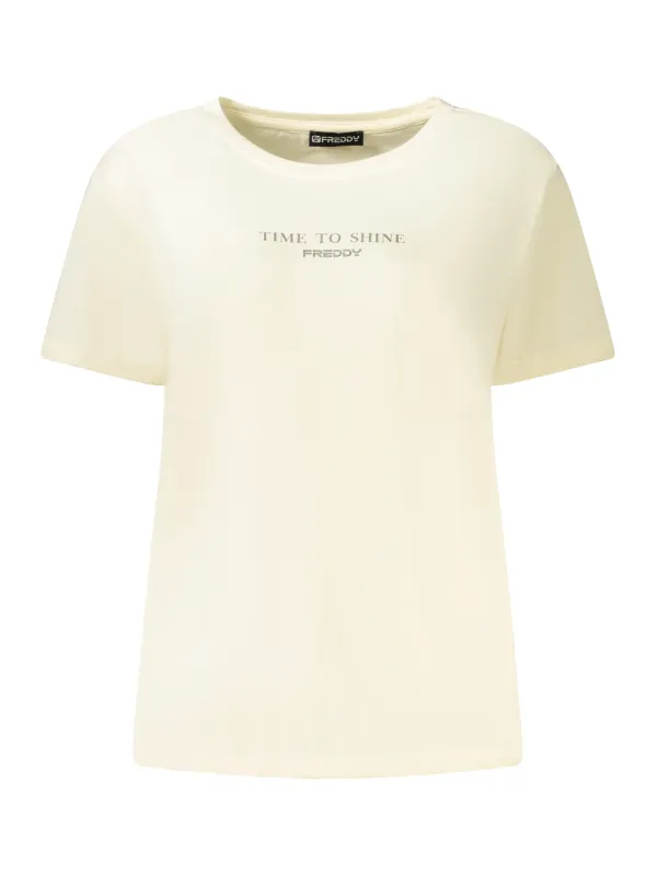 FREDDY Damen T-Shirt Weiß mieten – Flex-Fashion Verleih